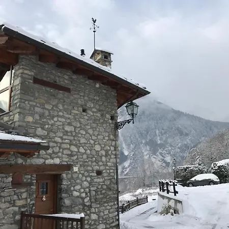Dağ evi Antica Baita Morgex